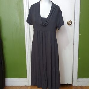 Twik Charcoal Midi Dress